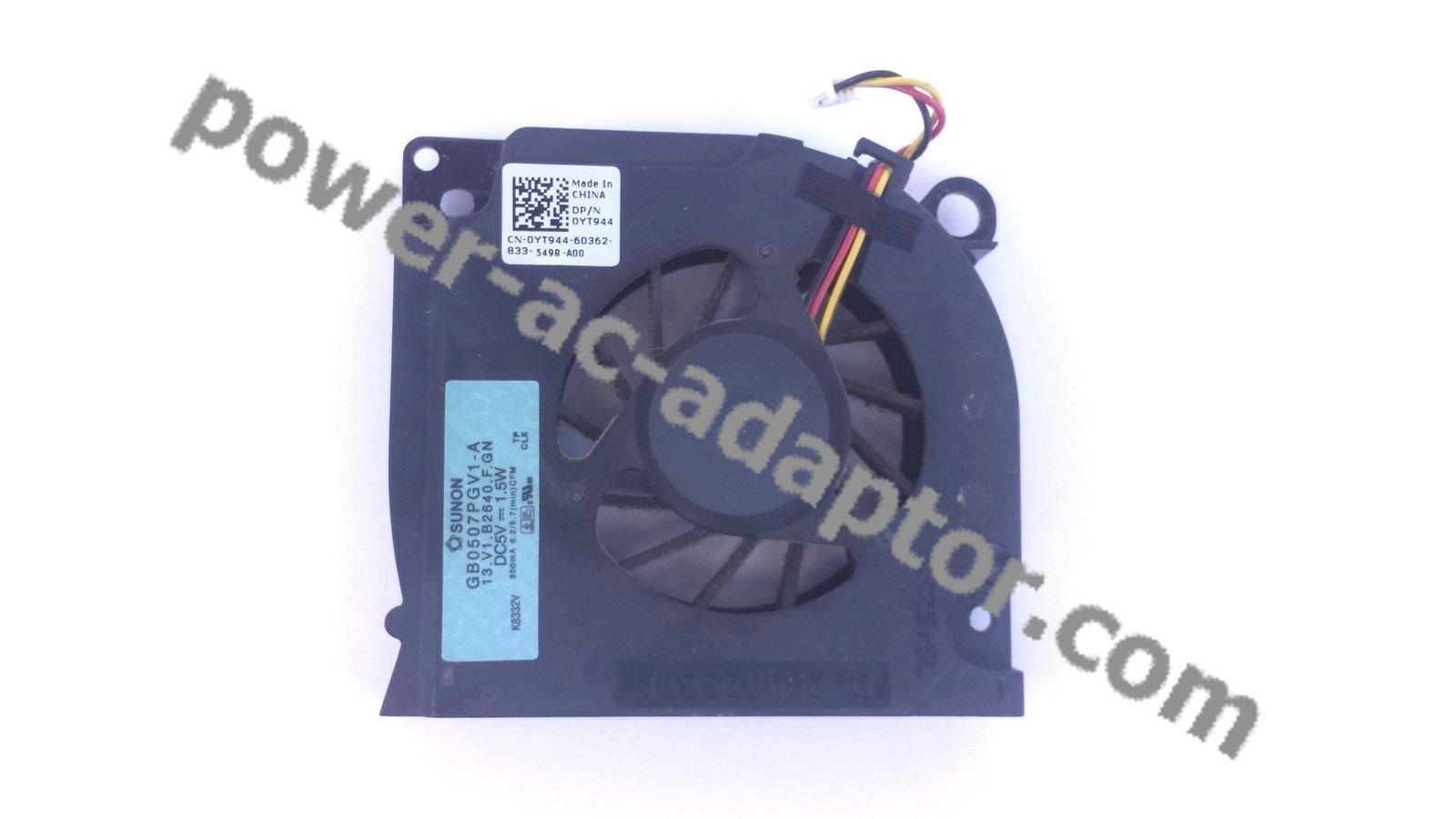 Dell Latitude D630 CPU Cooling Fan YT944 0YT944